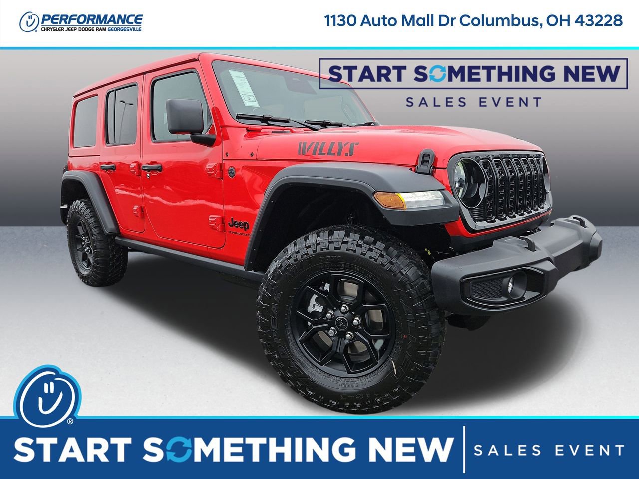 New 2026 Jeep Wrangler Willys image 1