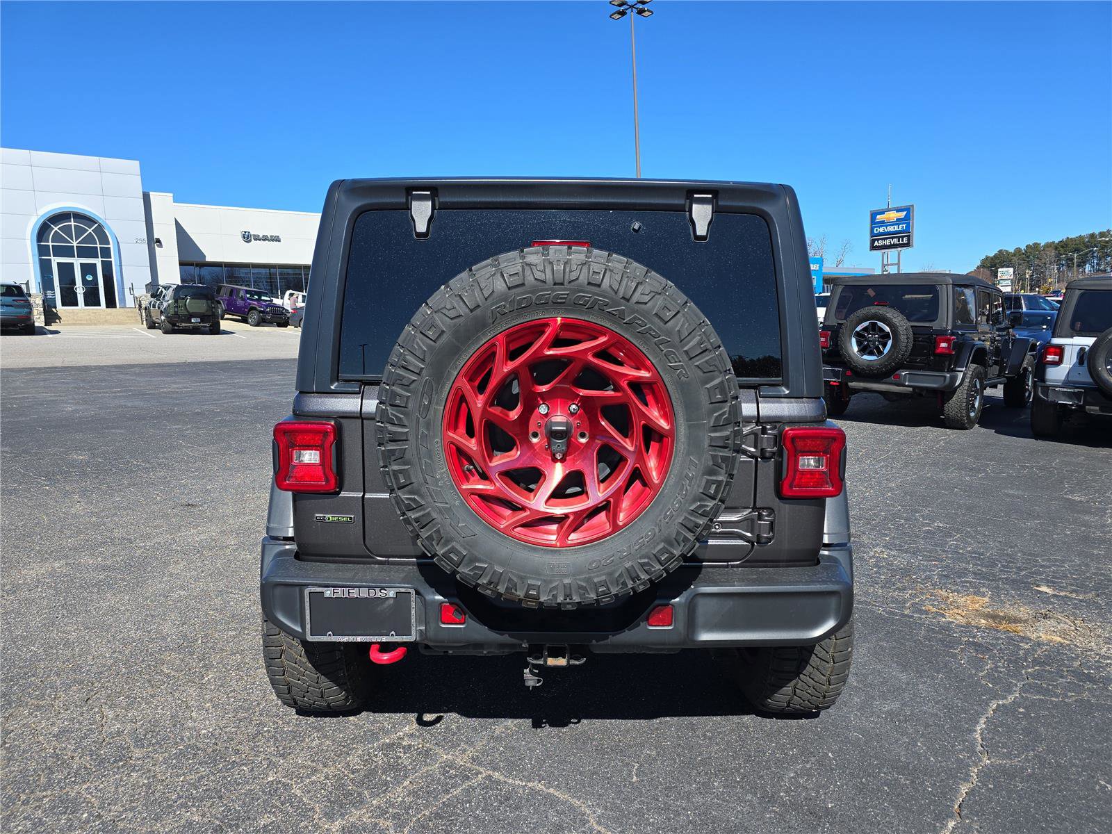 Used 2021 Jeep Wrangler Unlimited Rubicon w/ LED Lighting Group image 4