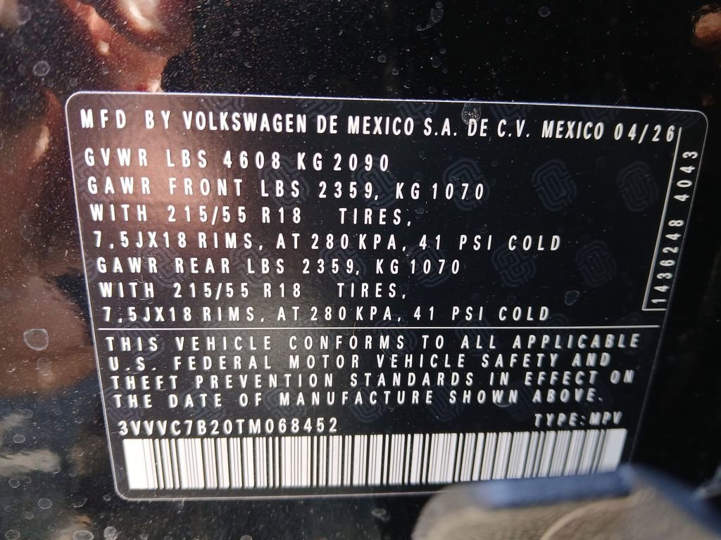 New 2026 Volkswagen Taos SE AWD/4WD image 29