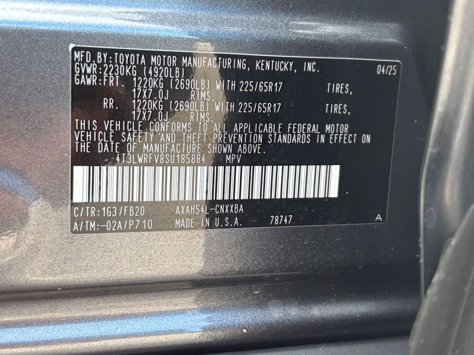 Used 2025 Toyota RAV4 LE AWD/4WD image 27