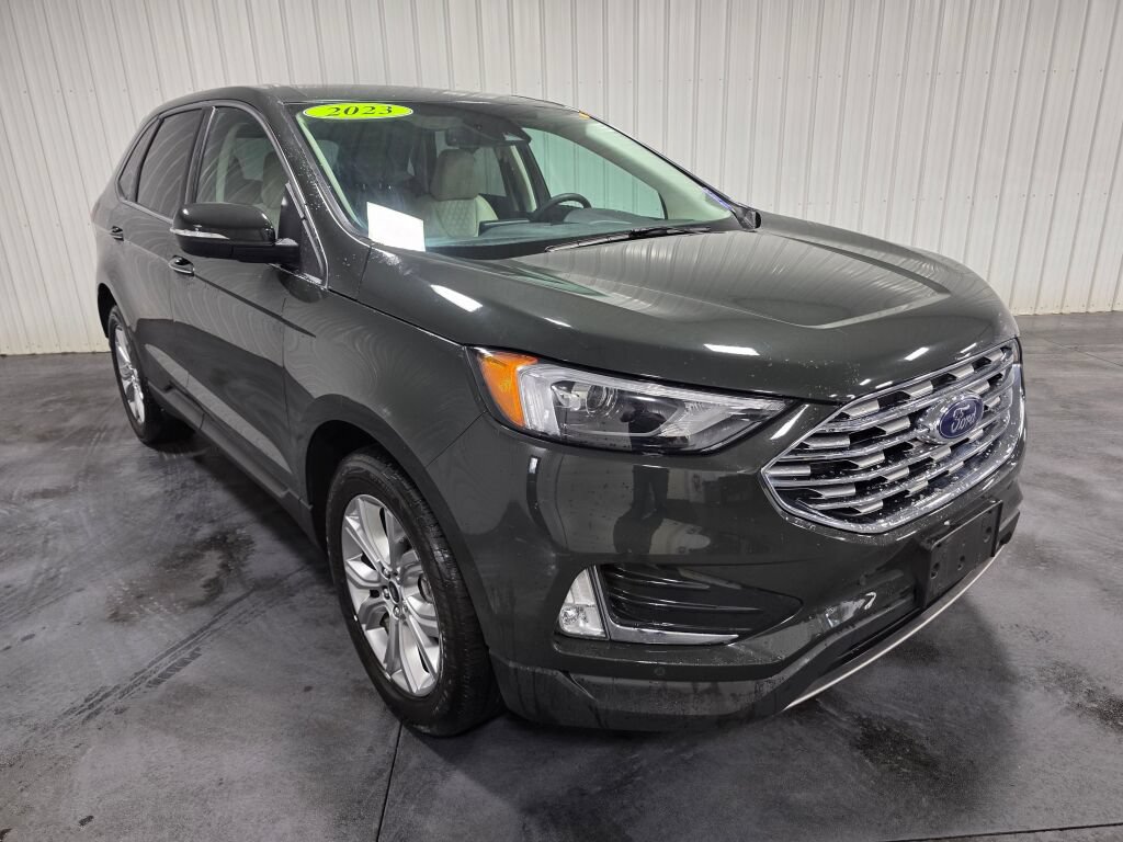 Used 2023 Ford Edge Titanium w/ Cargo Accessory Package AWD/4WD video 2