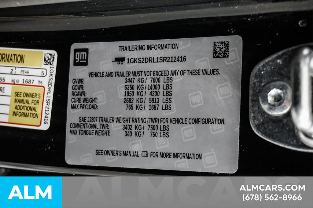 Used 2025 GMC Yukon Denali AWD/4WD image 65