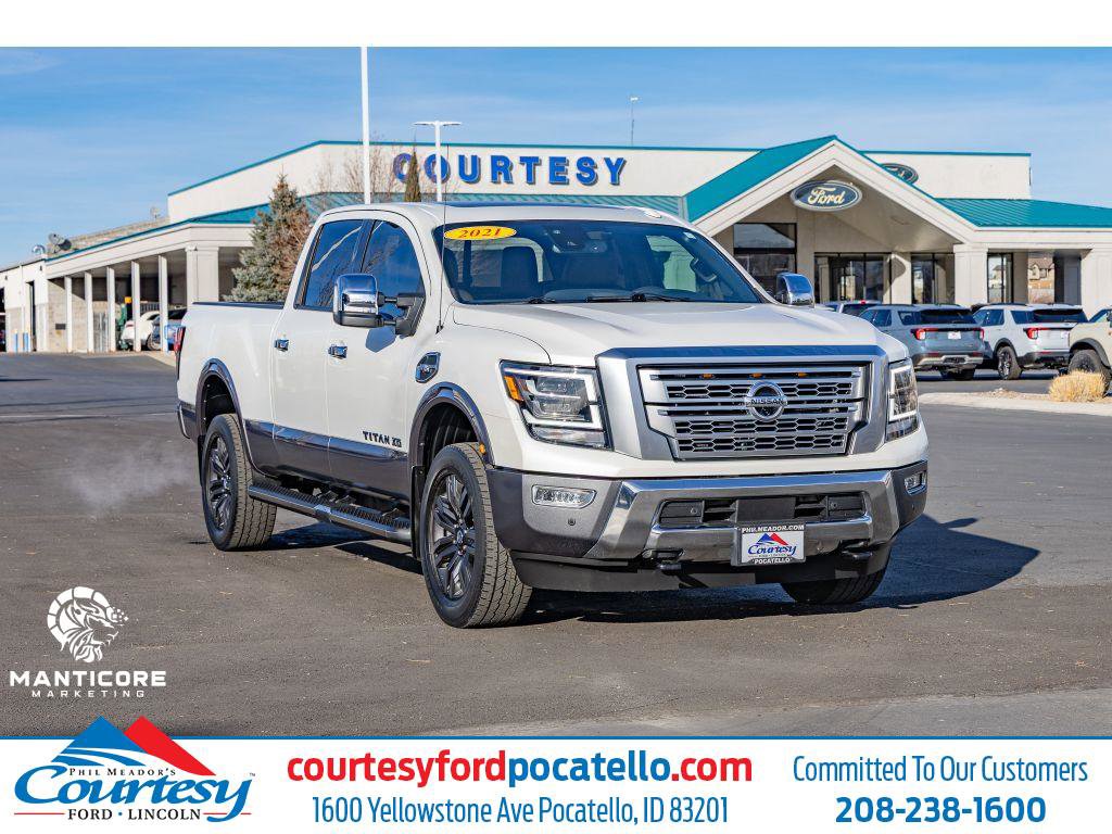 Used 2021 Nissan Titan Platinum Reserve w/ Moonroof Package