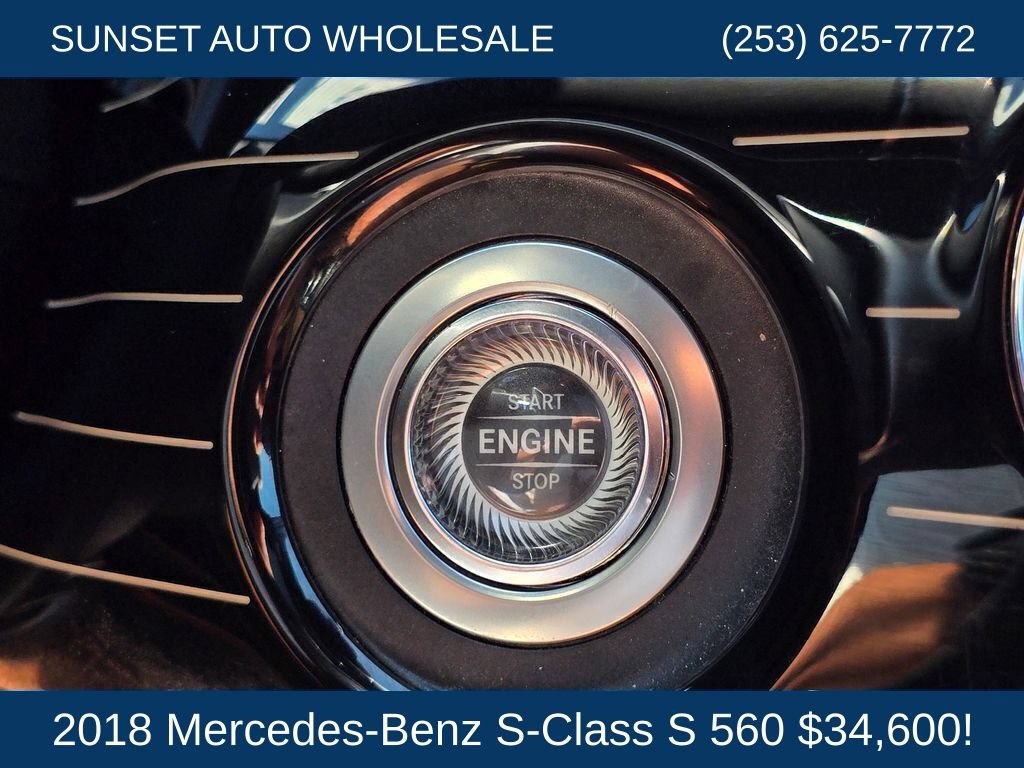 Used 2018 Mercedes-Benz S 560 Sedan w/ Premium Package image 39