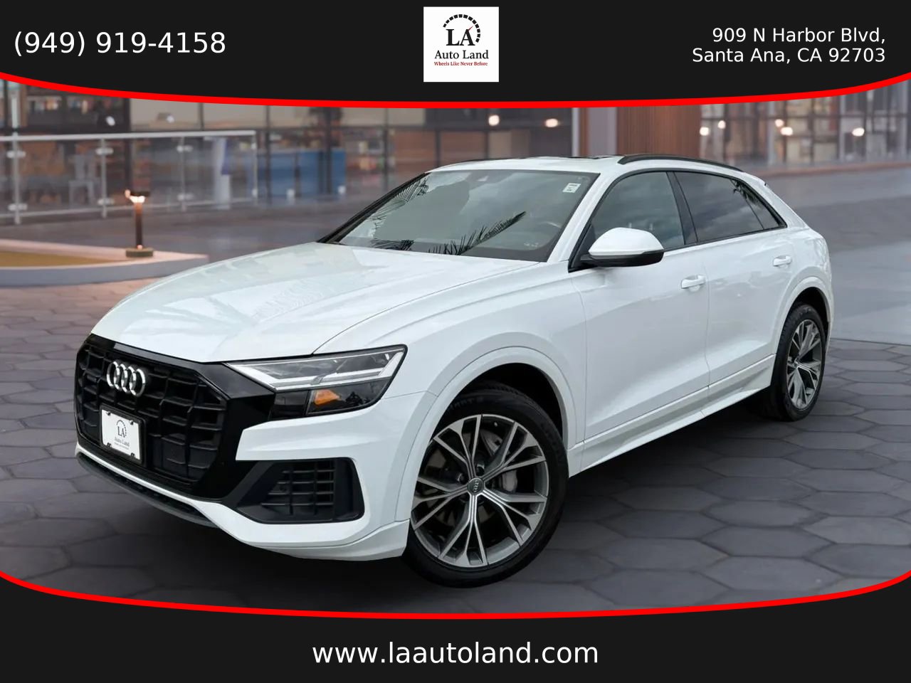 Used 2020 Audi Q8 Premium w/ Black Optic Package AWD/4WD image 1