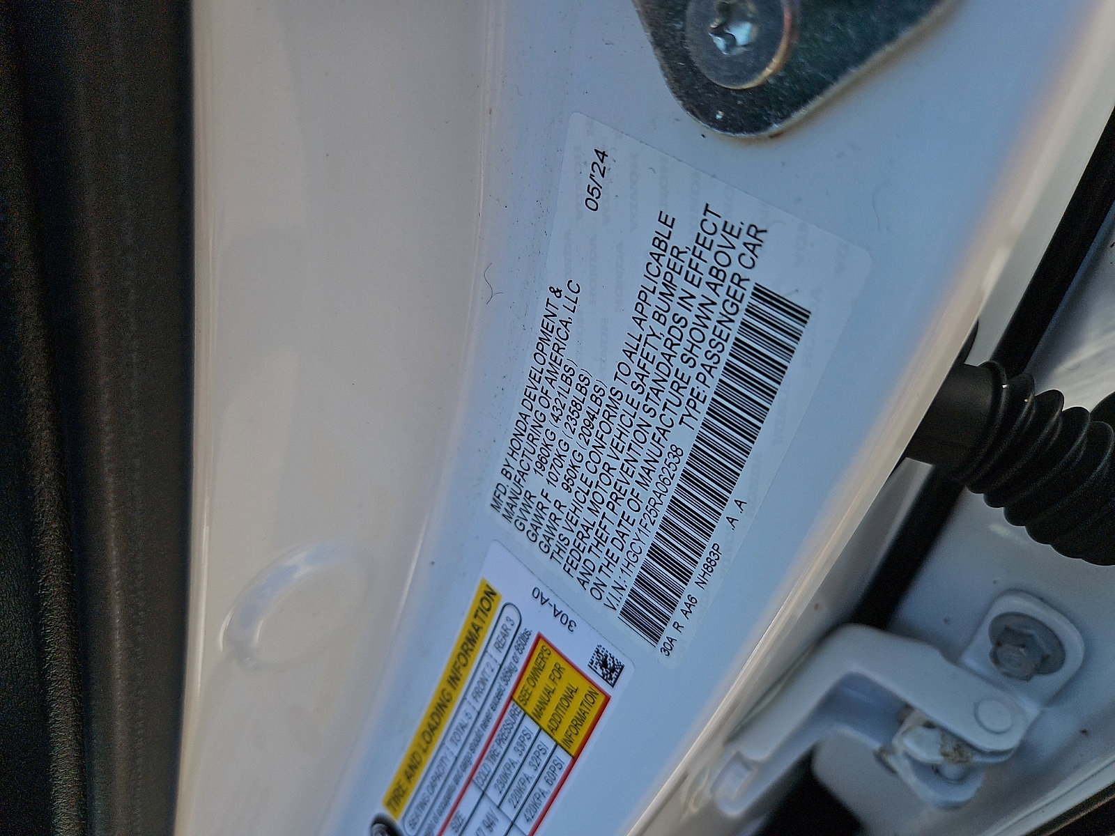 Used 2024 Honda Accord LX image 26