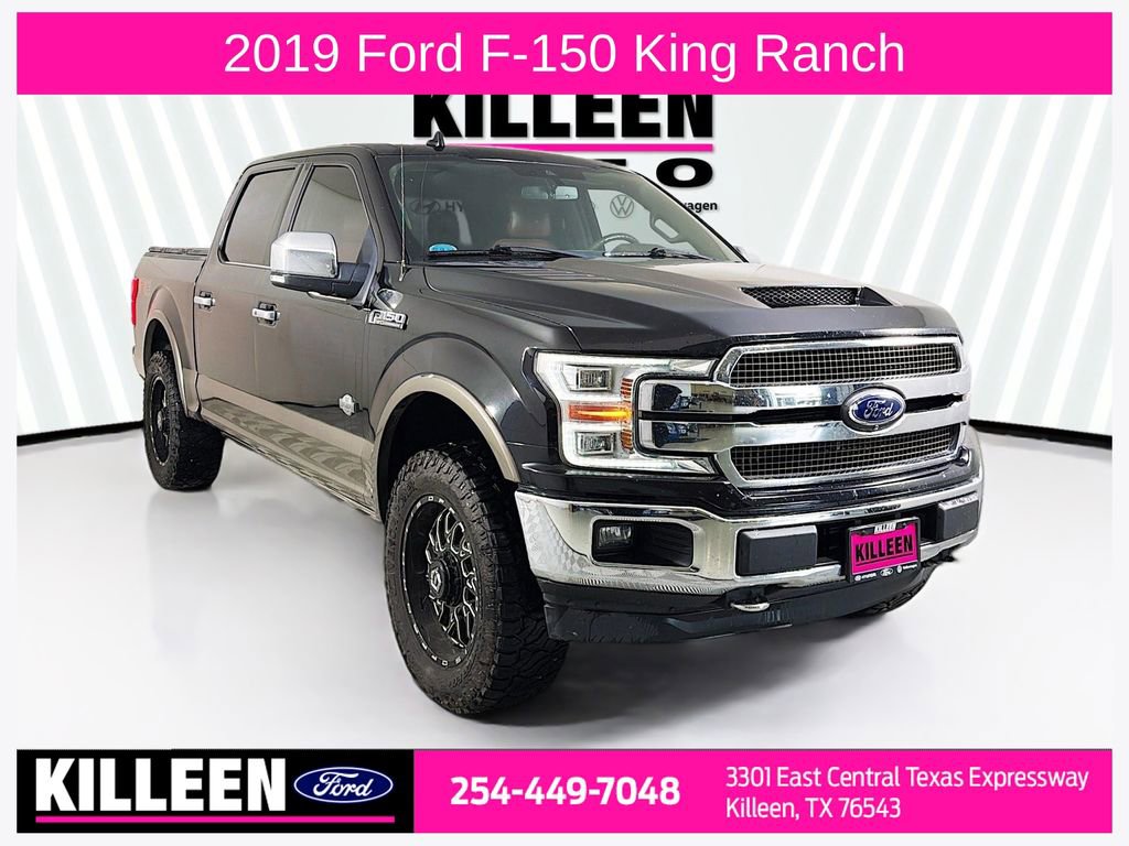 Used 2019 Ford F150 King Ranch w/ Equipment Group 601A Luxury AWD/4WD image 1