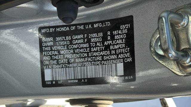 Used 2021 Honda Civic Sport image 30