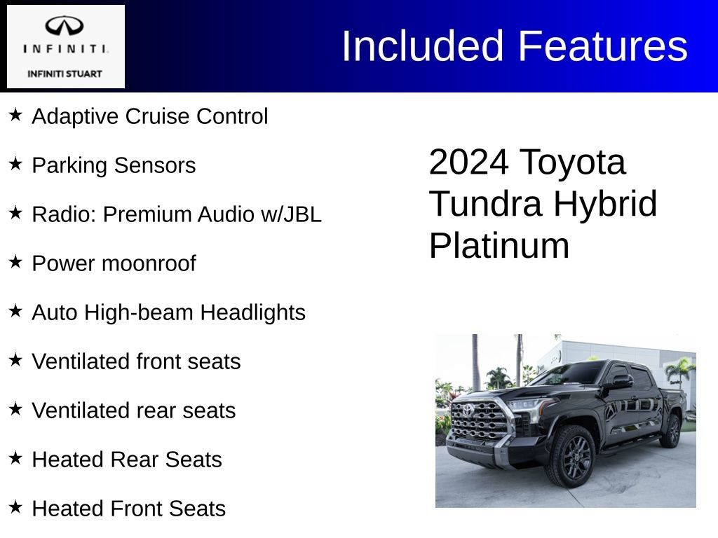 Used 2024 Toyota Tundra Platinum image 3