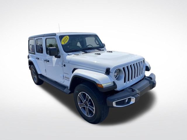 Used 2023 Jeep Wrangler Unlimited Sahara w/ LED Lighting Group AWD/4WD image 10