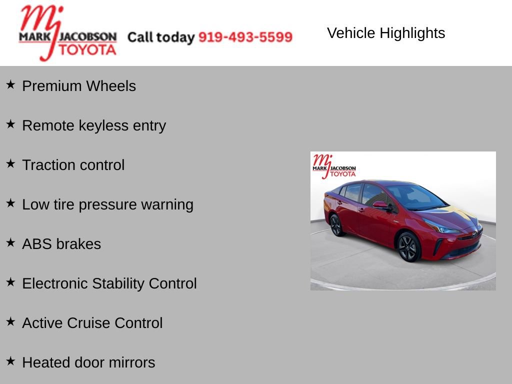 Used 2020 Toyota Prius Limited image 6