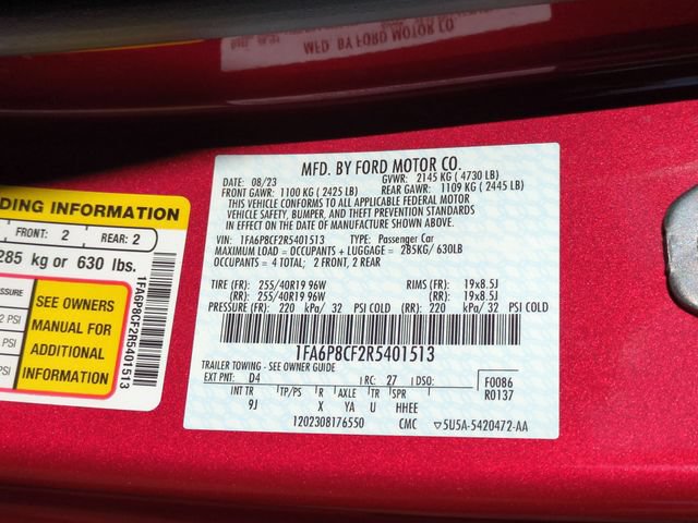 Used 2024 Ford Mustang GT Premium RWD image 34