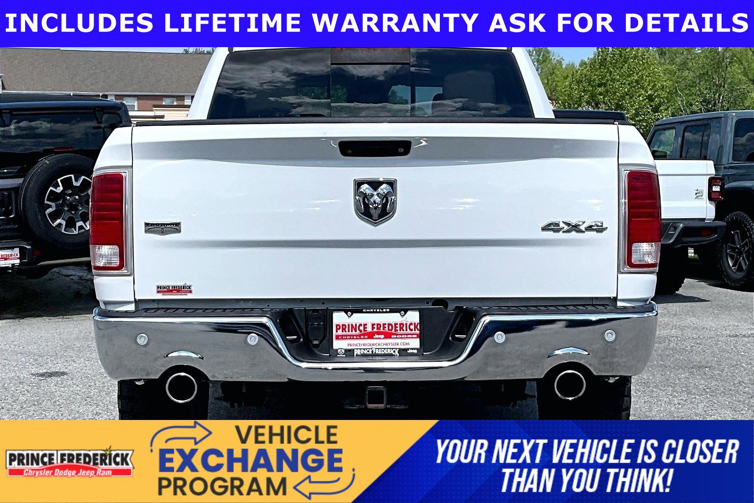 Used 2018 RAM 1500 Laramie w/ Convenience Group AWD/4WD image 4