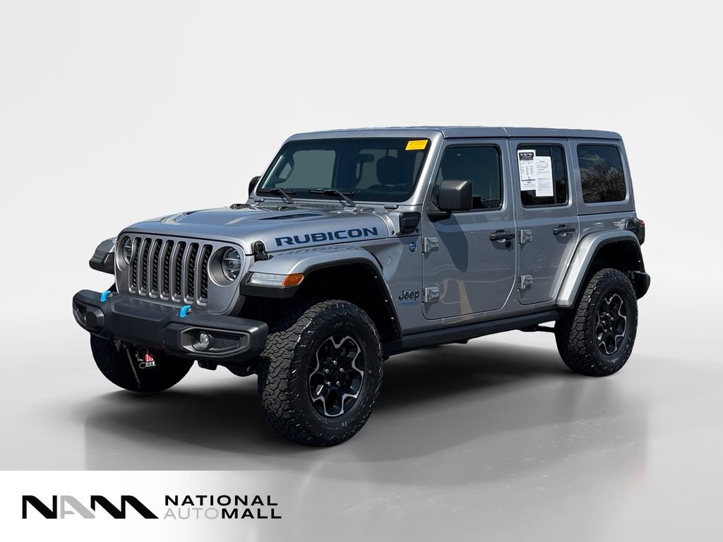 Used 2021 Jeep Wrangler Unlimited Rubicon 4xe image 1