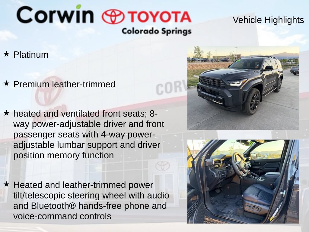Used 2026 Toyota 4Runner Platinum AWD/4WD image 15