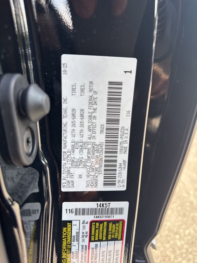Used 2026 Toyota Tundra 1794 Edition AWD/4WD image 33