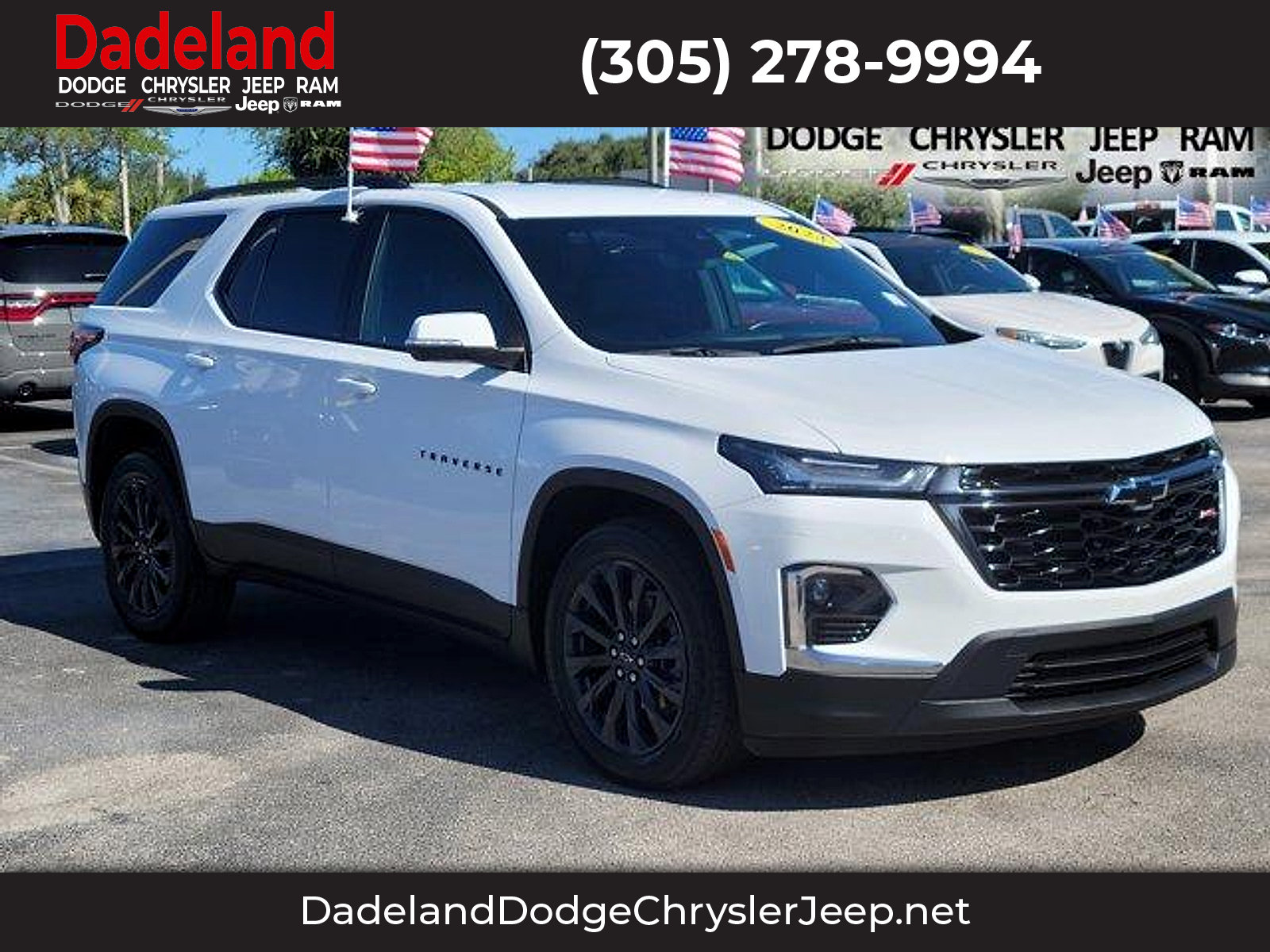 Used 2023 Chevrolet Traverse RS