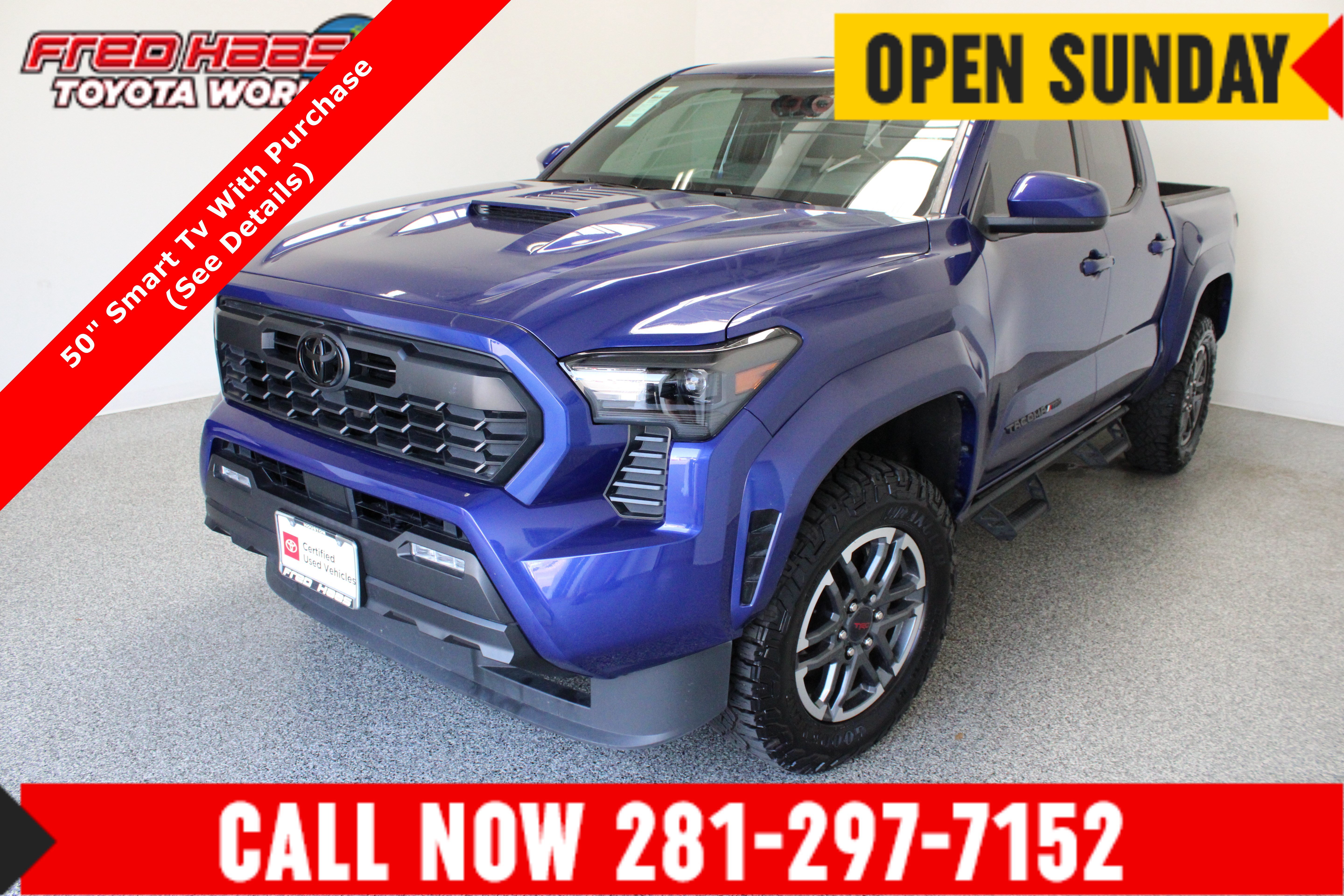 Certified 2024 Toyota Tacoma TRD Sport