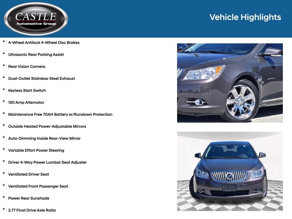 Used 2012 Buick LaCrosse Premium FWD image 12