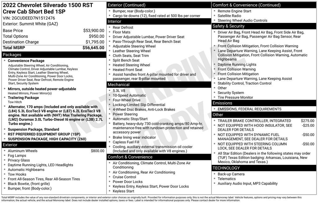 Certified 2022 Chevrolet Silverado 1500 RST image 28