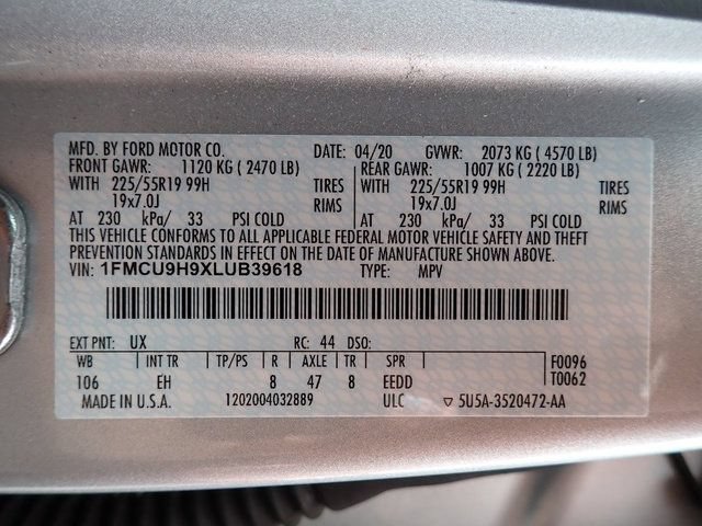 Used 2020 Ford Escape SEL AWD/4WD image 14