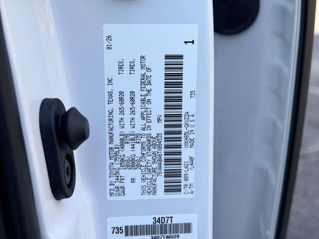 New 2026 Toyota Sequoia Platinum image 26