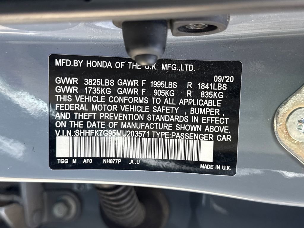 Used 2021 Honda Civic Sport Touring image 29