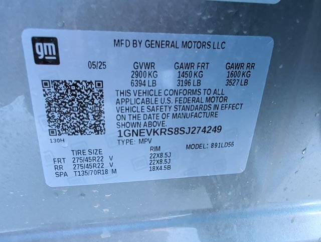 Used 2025 Chevrolet Traverse High Country w/ LPO, Floor Liner Package AWD/4WD image 27
