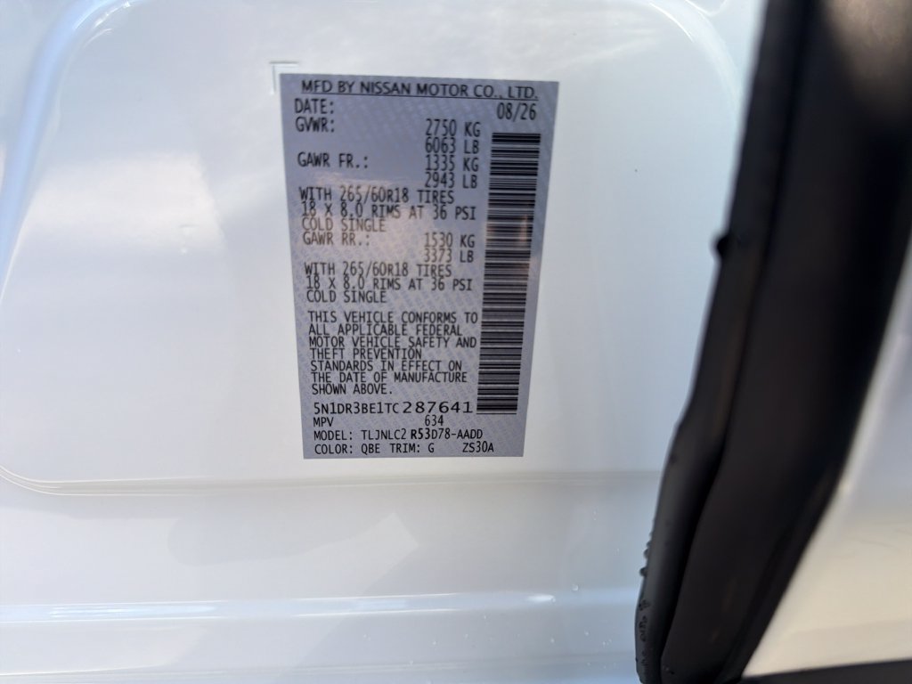 New 2026 Nissan Pathfinder Rock Creek AWD/4WD image 36