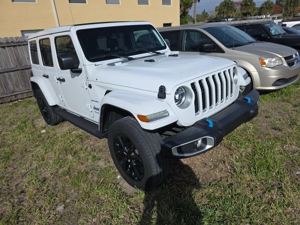 Used 2022 Jeep Wrangler Unlimited Sahara image 1