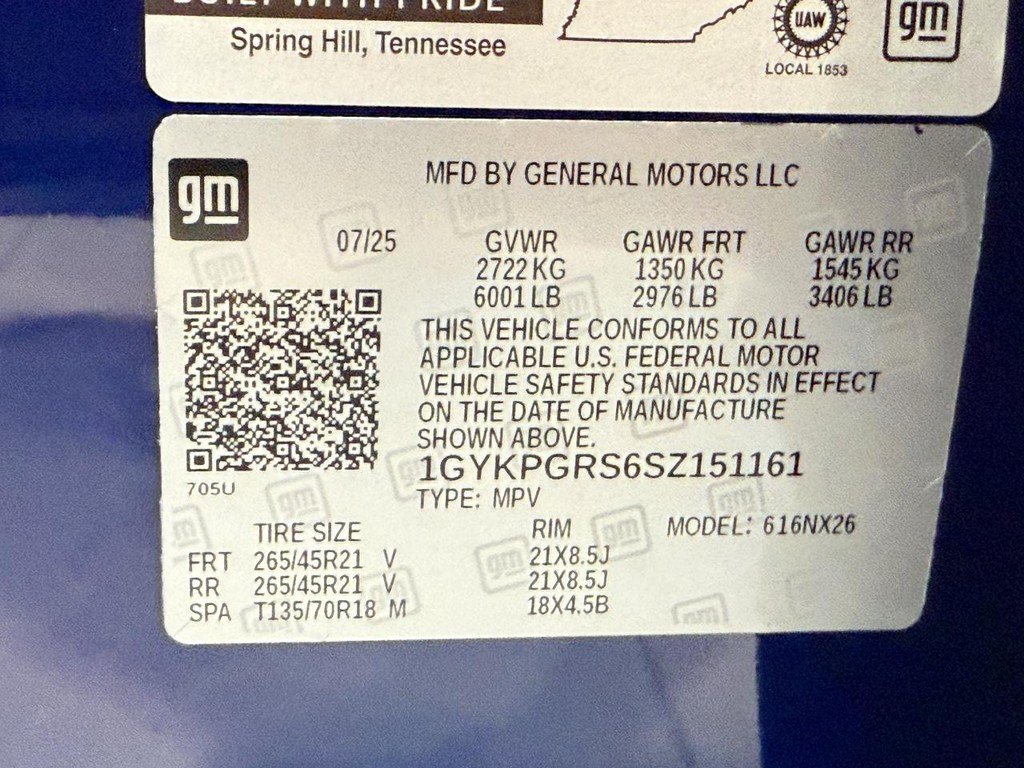 New 2025 Cadillac XT6 Sport w/ Technology Package AWD/4WD image 21