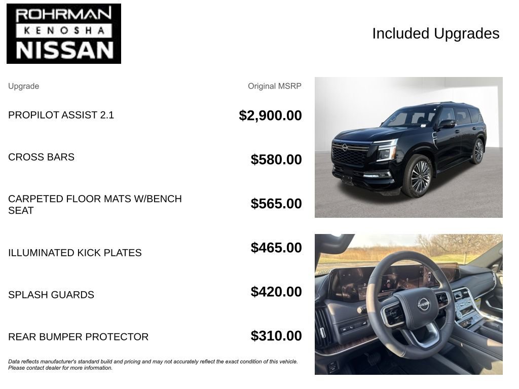 New 2026 Nissan Armada Platinum Reserve image 4