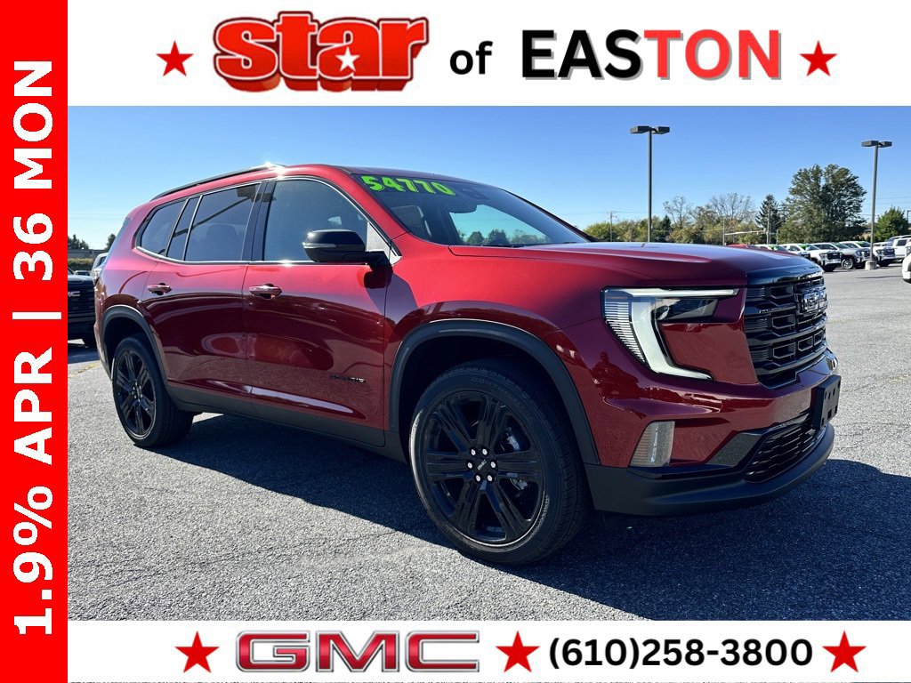 New 2026 GMC Acadia Elevation w/ Black Edition