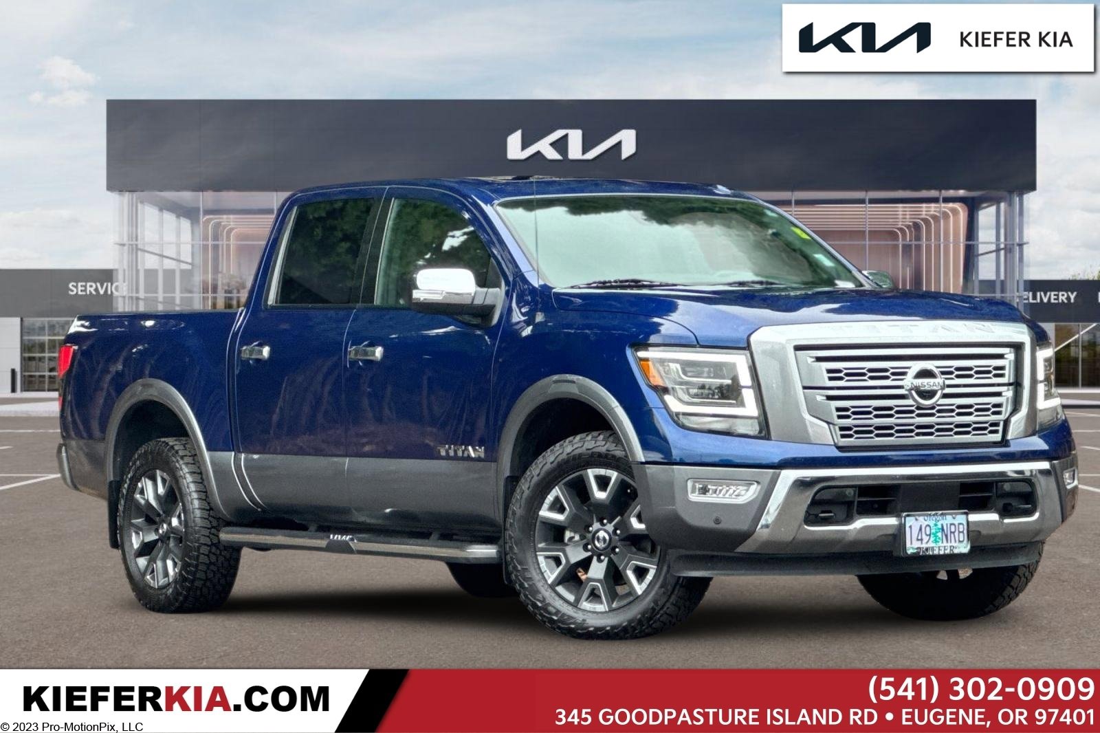 Used 2021 Nissan Titan Platinum Reserve w/ Moonroof Package