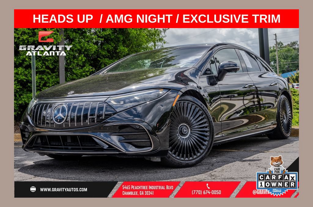 Used 2022 Mercedes-Benz EQS AMG 4MATIC image 1