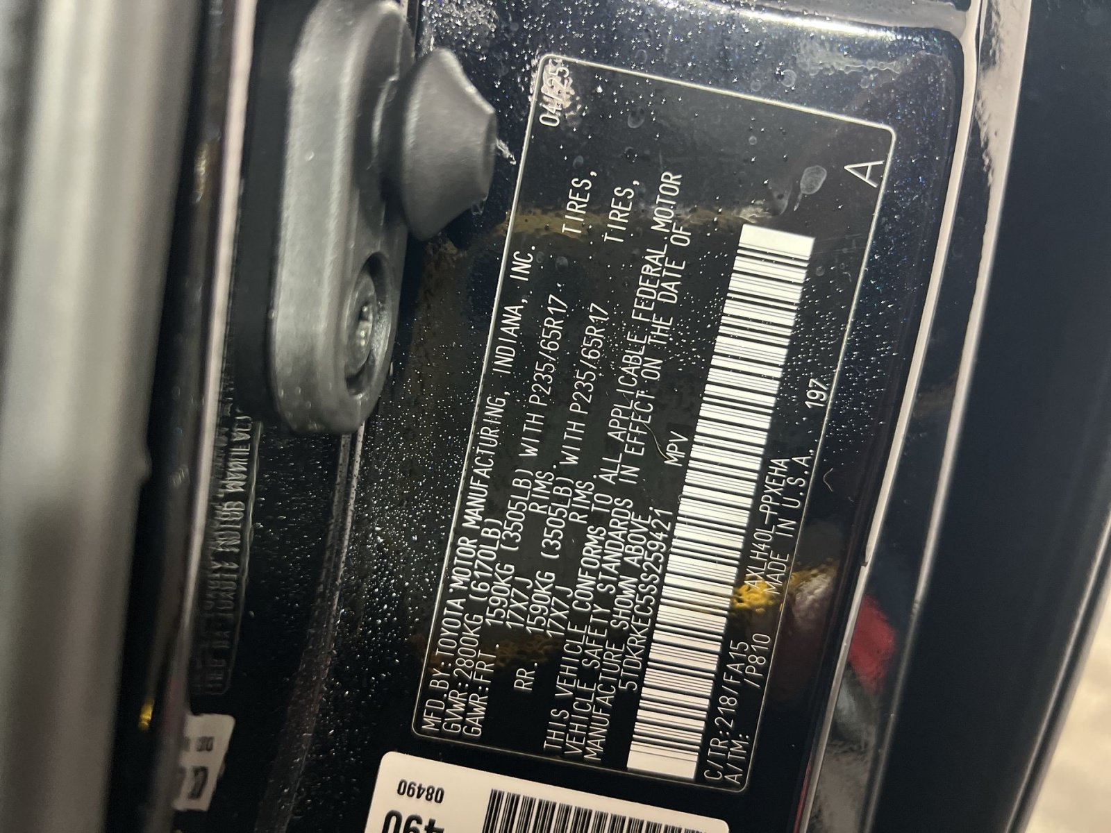 Used 2025 Toyota Sienna LE FWD image 30