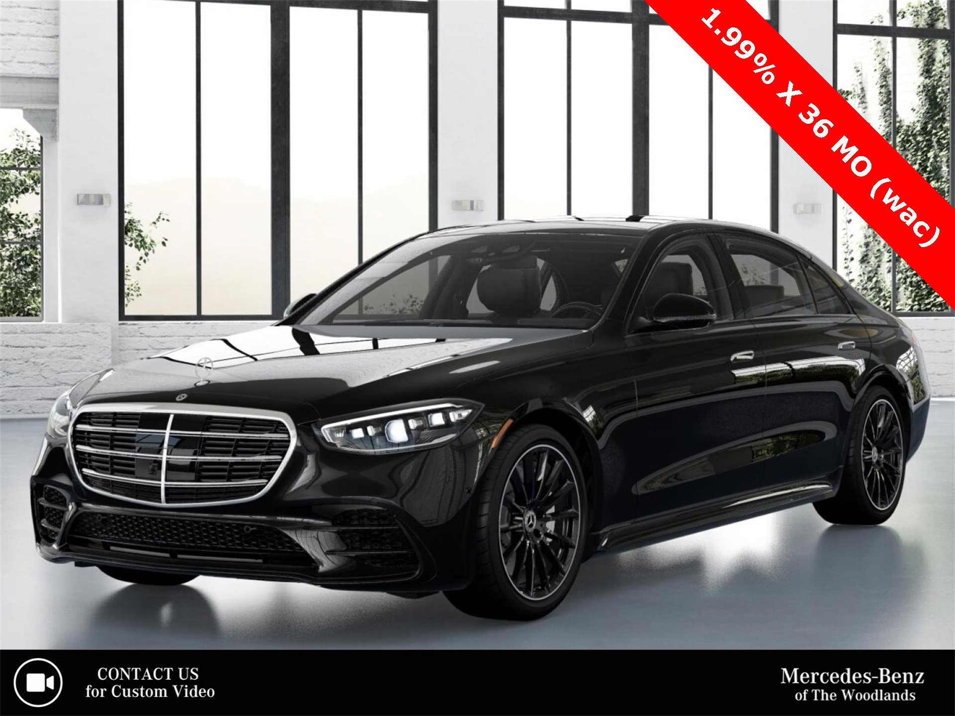 New 2025 Mercedes-Benz S 580 4MATIC Sedan image 1