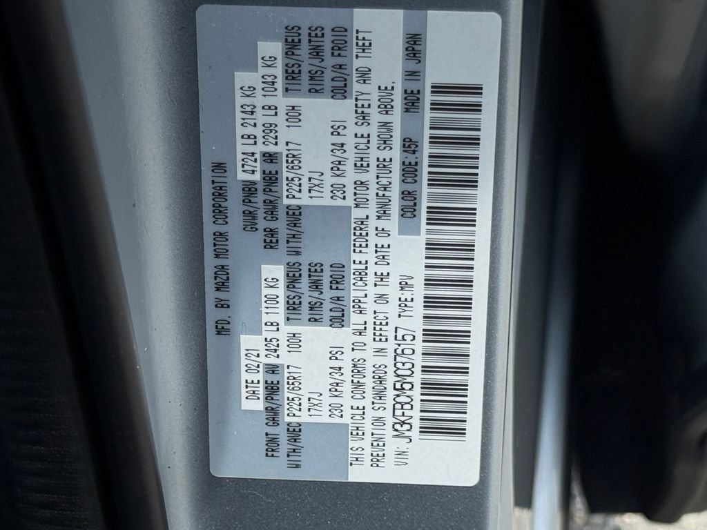 Used 2021 MAZDA CX-5 Touring w/ Touring Preferred SV Package AWD/4WD image 29
