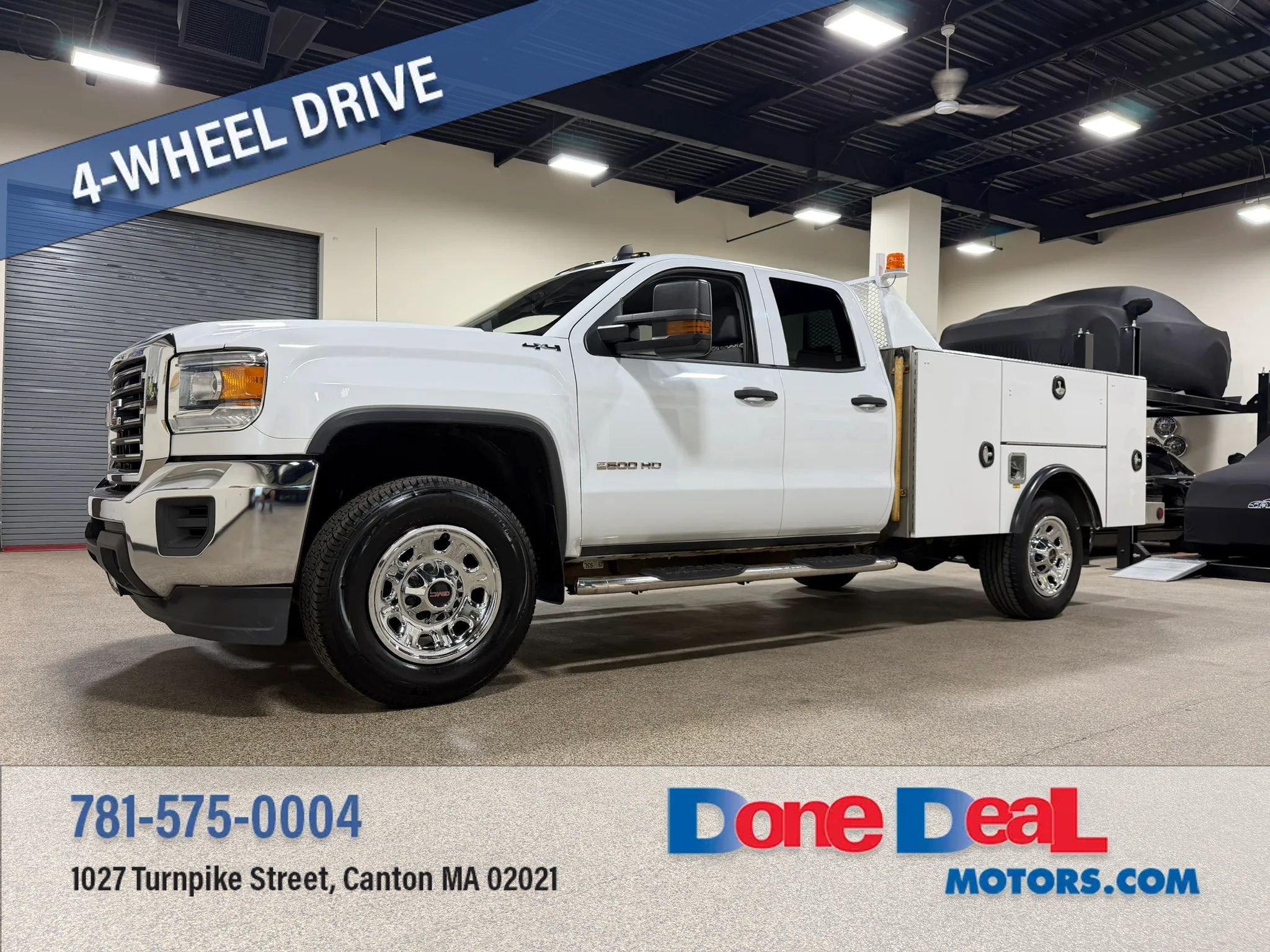 Used 2017 GMC Sierra 2500 4x4 Double Cab w/ Sierra Convenience Package image 1