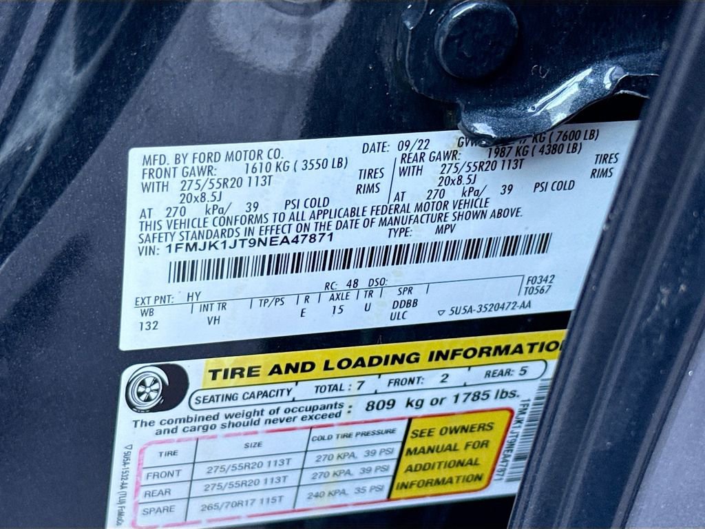 Used 2022 Ford Expedition Max XLT image 36