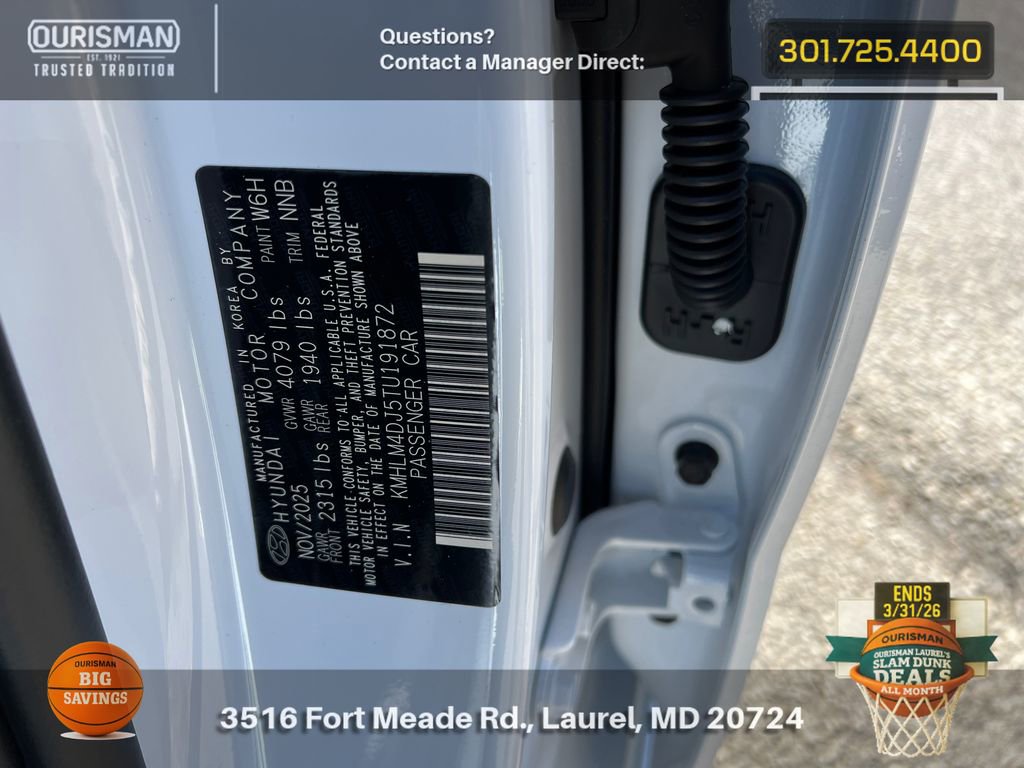 New 2026 Hyundai Elantra Blue image 30