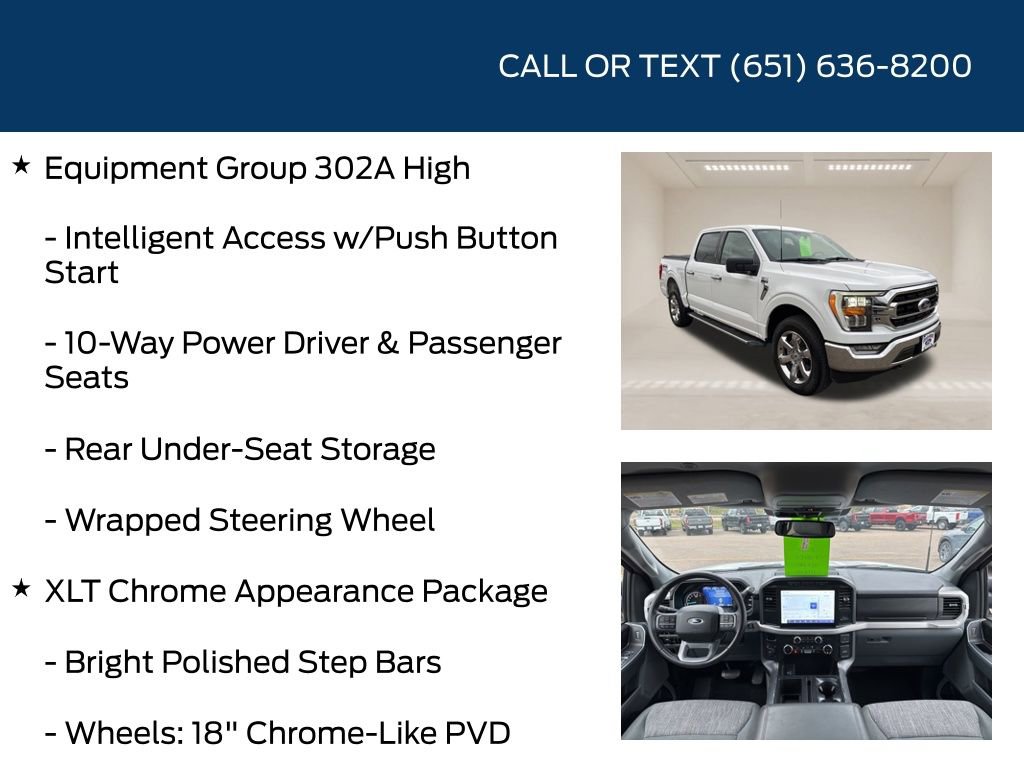 Used 2023 Ford F150 XLT w/ Equipment Group 302A High image 15