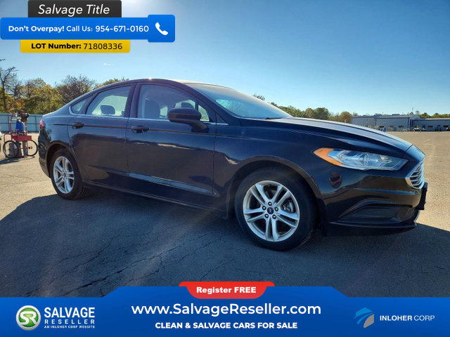 Used 2018 Ford Fusion SE w/ Fusion SE Technology Package FWD image 5