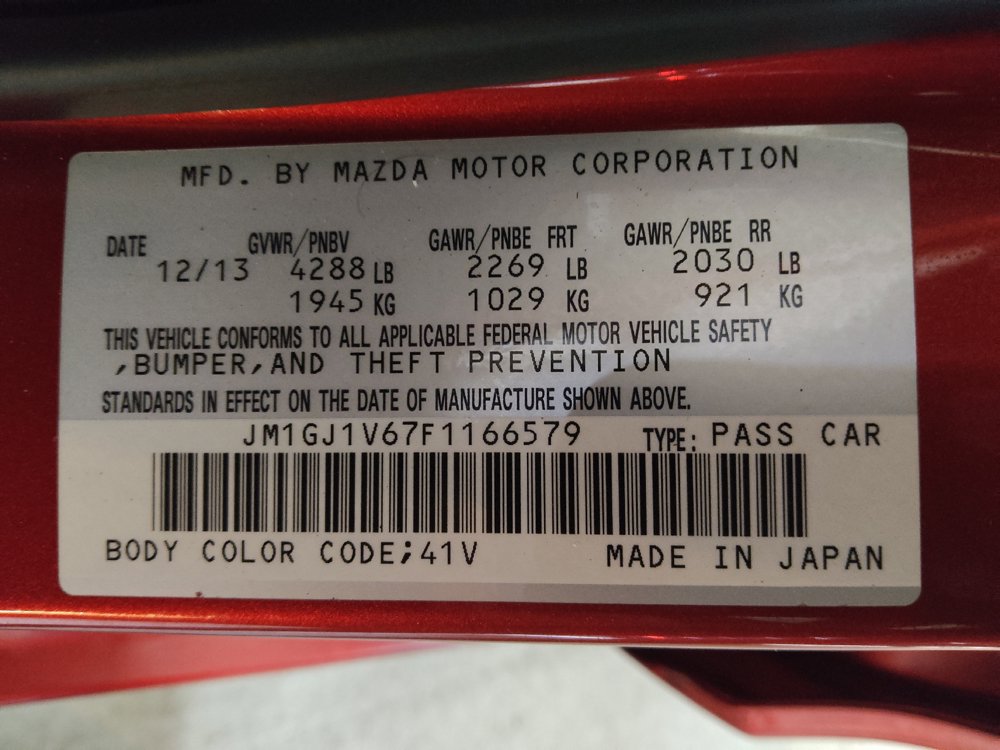 Used 2015 MAZDA MAZDA6 Touring FWD image 33