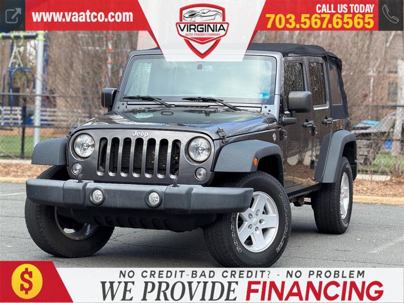 Used 2017 Jeep Wrangler Unlimited Sport w/ Quick Order Package 24S image 1