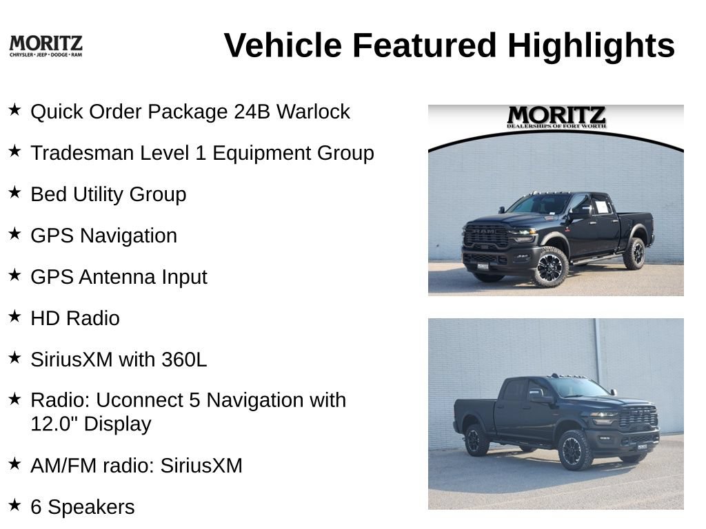 New 2026 RAM 2500 Warlock AWD/4WD image 7