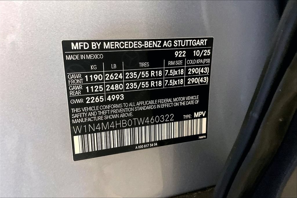 Used 2026 Mercedes-Benz GLB 250 4MATIC image 22