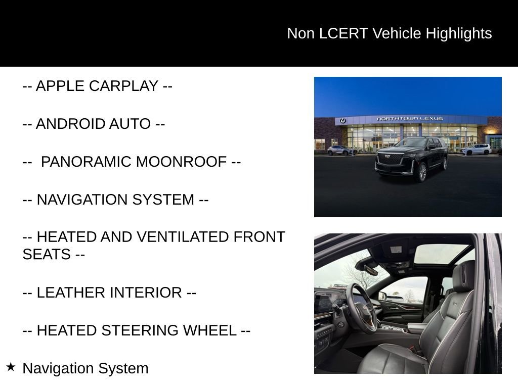 Used 2023 Cadillac Escalade Premium Luxury w/ Performance Package image 31