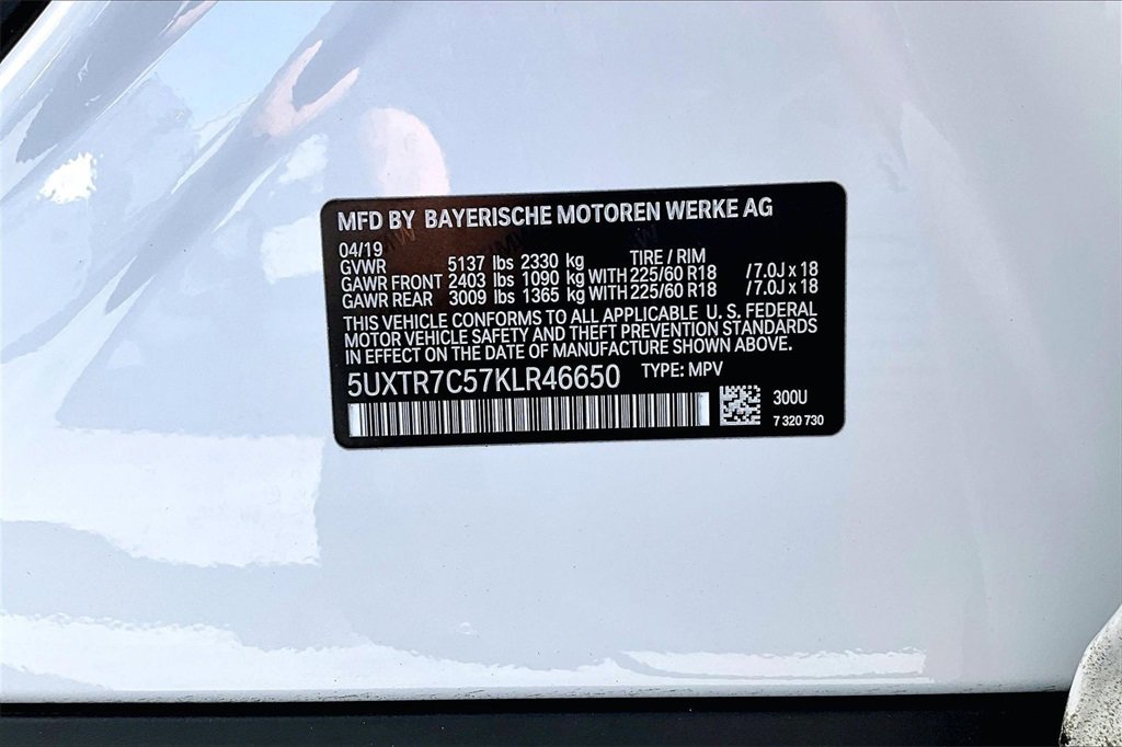 Used 2019 BMW X3 sDrive30i w/ Driving Assistance Package image 17