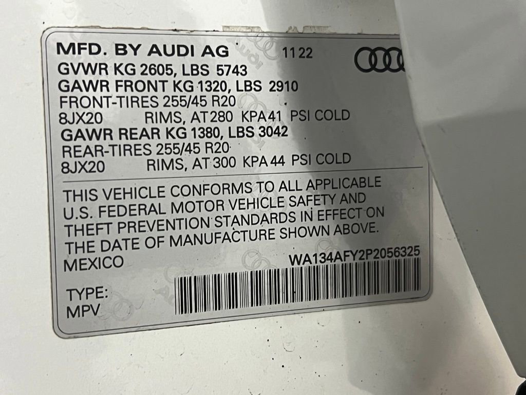 Used 2023 Audi SQ5 Prestige w/ Prestige Package image 34